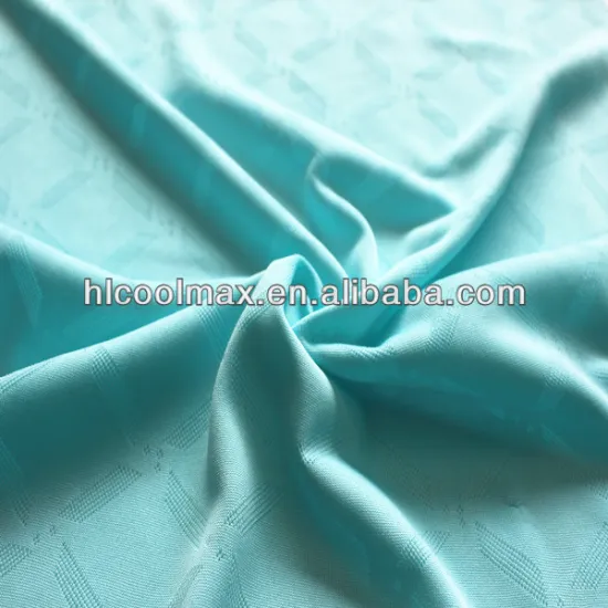 cooldry moisture wicking jacquard knitted mesh fabric for sportswear
