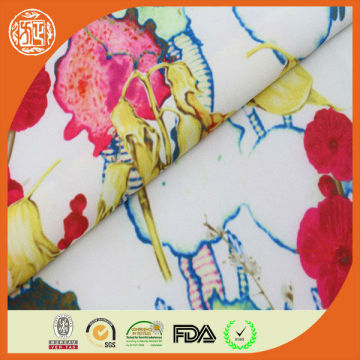 hot selling new fashion digital print 50D 75D chiffon floral printed fabric