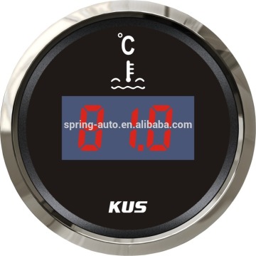 52mm Digital water temp gauge meter 25-120 with backlight