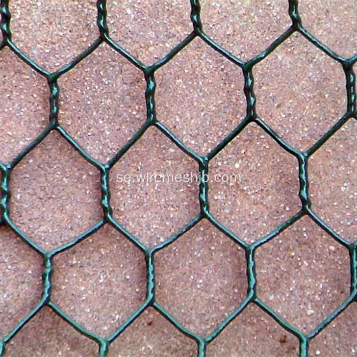 25mmx1mx45m Heksagonal Wire Mesh För Fjäderfä Coop