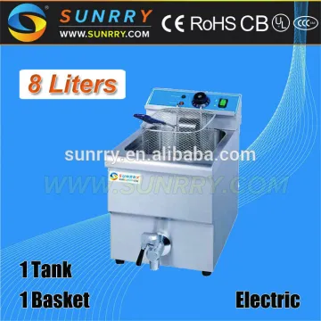 Commercial electric deep fryer for chips fryer machine from malaysia