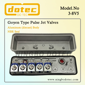 GoyenタイプRCA3Dパイロットバルブ3-8V5用のダイキャストアルミニウムエンクロージャー