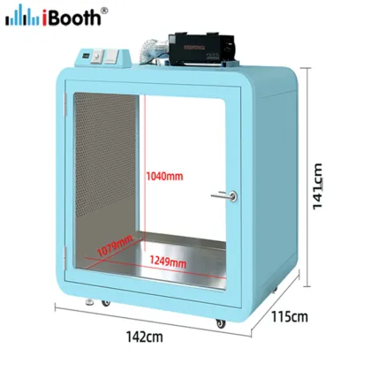 Soundproof Acoustic Pet Room with LCD Screen