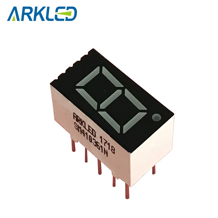 0.36 inç Bir basamaklı 7 segment LED ekranı