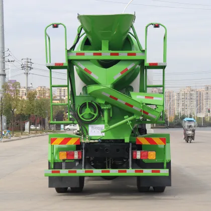 SAIC Yuejin X500 Truck-Mounted 6CBM Euro 5 Concrete Mixer Truck