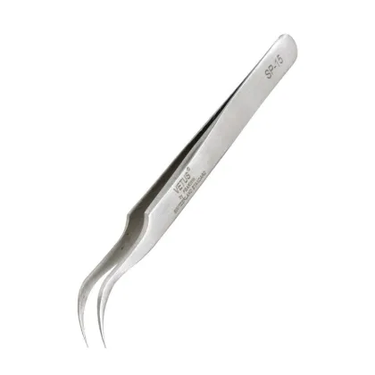 VETUS SP-11/SP-15 Anti-magnetic Fan Eyelash Tweezers for Phone Repair Tools Kit