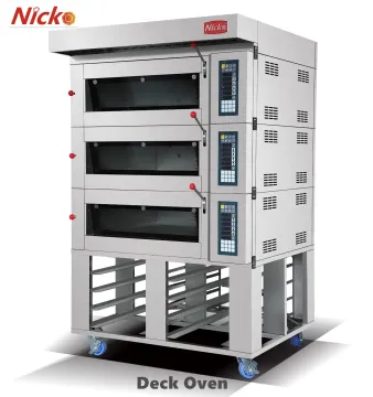 China Best Quality Commercial 3 Deck Oven 6-Tray Gas and Electric Baking Ovens