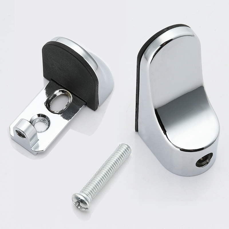 Zinc Alloy Adjustable Glass Clamps Glass Shelf Holder Support Bracket