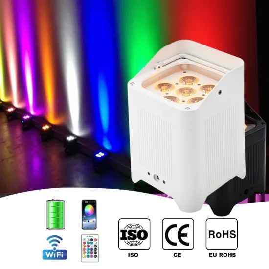 4-in-1 RGBW DMX PAR LED Light IP65 Waterproof Outdoor Disco Lighting 18x10W Zoom 60W