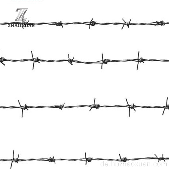 Heiß getauchte Stacheldraht mit niedrigem Preis heiß getaucht
