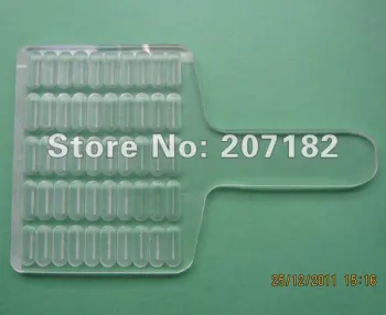 (Size 000-5 Capsule) Plexiglass 50 Grains Tablet Counter,Capsule Counter,Capsule Counting