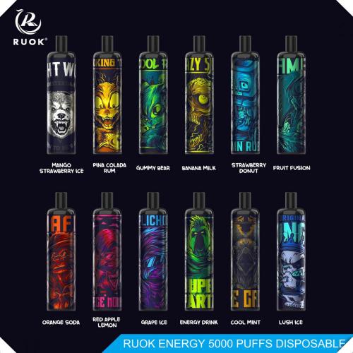 Ruok Energy 5000 Puffs Kit Pod Puffs desechables