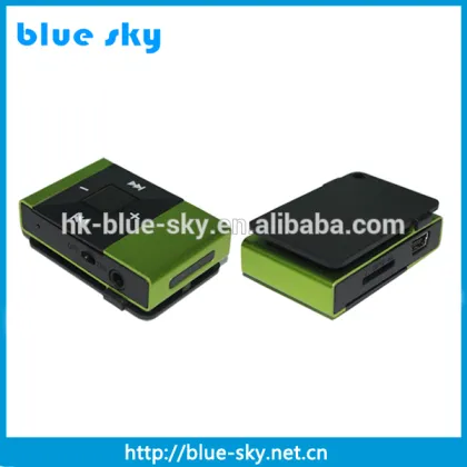 Hot selling clip MP3 Player, portable car audio mp3 cd player adapter