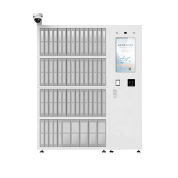 Indoors Or Outdoors Smart Shared Bookcase Self-service Borrowing Miniature Library RFID customizable bookcase