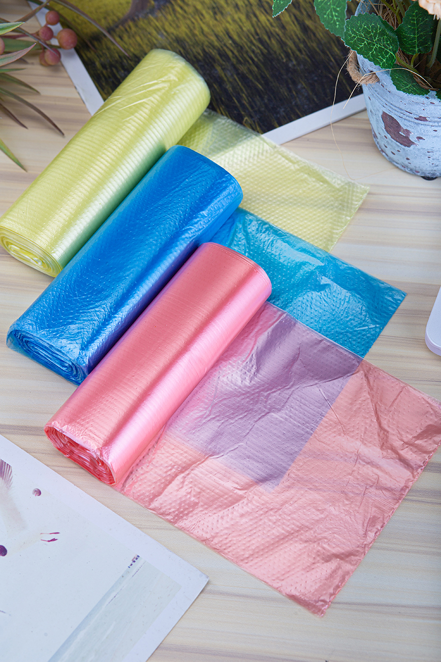 Wholesale Colorful Household Garbage Bag on Roll