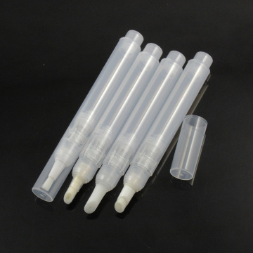 TM-LG783 6ml Cosmetic Empty Click Pen - Lips & Eyes with Puff Tip Applicators