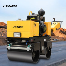 Novo compactador de rolos vibratórios de 800kg com bom preço Fyl-800