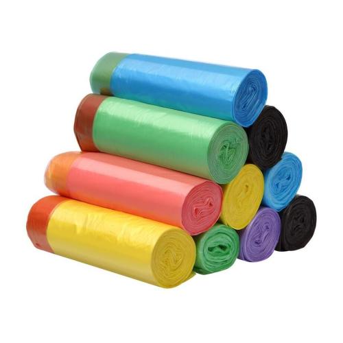 PE Drawstring Garbage Bag Drawstring