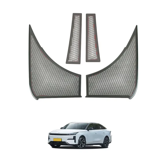 OEM Automotive Stainless Steel Chrome Exterior Accessories for 2023 Geely Galaxy L6 Front Hood Dust Speaker Cover