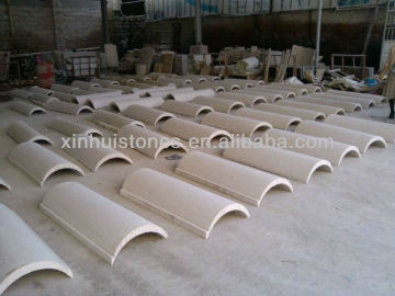 Round Hollow Marble column