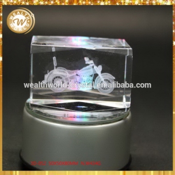 Newest manufacture crystal gift 3d laser crystal