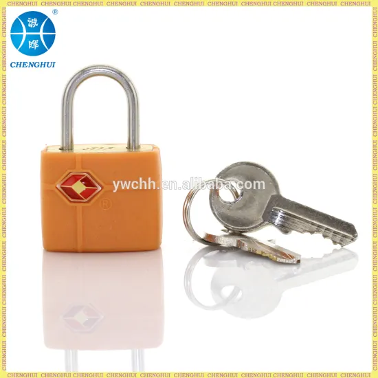 TSA padlock TSA brass lock with key TSA389