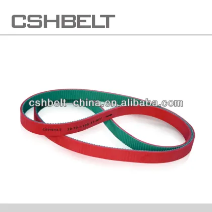 Ceramics Printing flat Belt with red coated