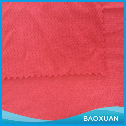 China supplier 100%polyester bird eyes suit fabric for T-shirt