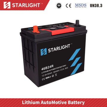 12V 46B24R lithiumbatterij voor autoradio