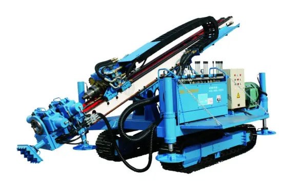 Hydraulic Crawler Deep Foundation Pit Anchor Drilling Rig