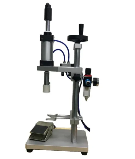 XMT-D Pneumatic Perfume Bottle Capping Collar Pressor