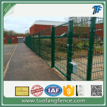 pvc bersalut 868 twin wire fencing panel