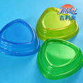 Треугольная крышка из PLA, PET или PS.