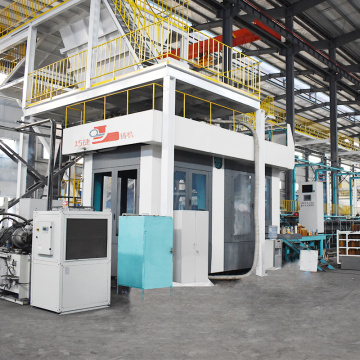 Full automatic double station molding equipment