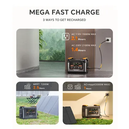 DiHe Rechargeable Portable Power Bank - 110V 3000W Electronics Charger