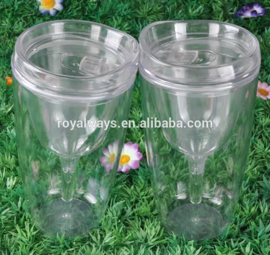 hot sale plastic 10oz wine tumbler