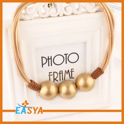 Abalorios De Plata Para Pulseras Big Pearls Bead Necklace