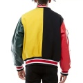 Black And Yellow Baseball Varsity Jacket