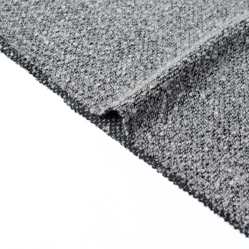 အနက်ရောင်မီးခိုးရောင် polyester acrylic ရောစပ်ထည်ထည်