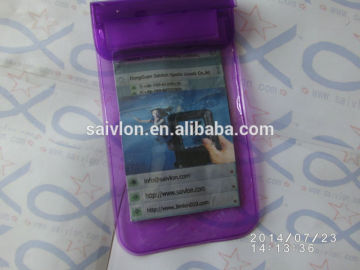 PVC waterproof cellphone bag/ waterproof cellphone case