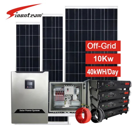 5KW Off Grid Solar System for Home Use - Ground Mounting System