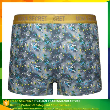 Hot Selling Fashion Design Soft Hanes satin boxer shorts