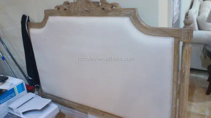 Wood Carved Hotel Room Furniture Headboard