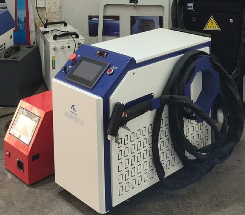 Chuke Intelligent CK-LWM-TC2000W handheld laser welding machine: a powerful tool in the field of medium and thick plate welding