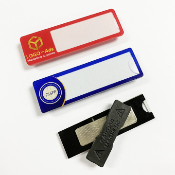 Custom Acrylic Name Badges for Staff - Reusable and Professional