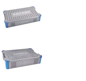 Stainless Steel Laparoscope Instrument Tray and Sterilization Container Box: Ensuring Safety and Efficiency in Medical Procedures