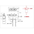 Magnetmagnet für medizinische Geräte 3/2way Miniatur -Parallelventil