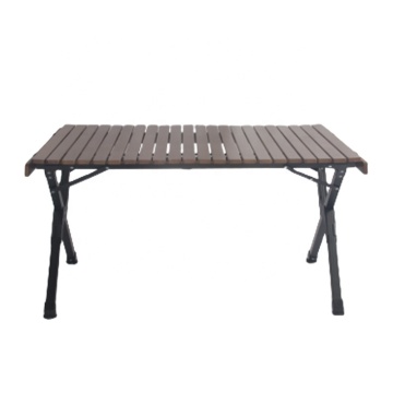 High Quality Portable Beech Wooden Foldable Camping Egg Roll Table