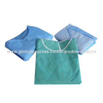 SMS/SMMS disposable surgical gown with CE, ISO and EN13485 standard