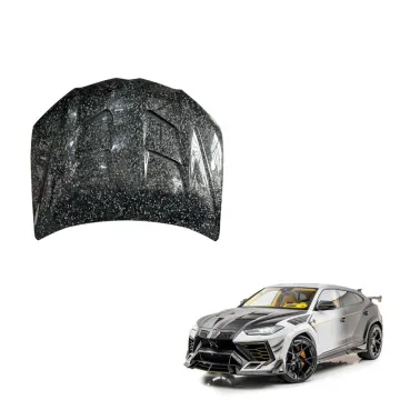 Langyu 18-22 Forged Carbon Engine Cover Front Bonnet for Lamborghini URUS MSY Style Engine Hood